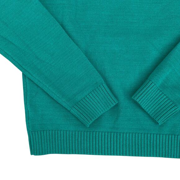 Feeling Lucky St Patrick's Day Sweater Green and Gold Size XL - Picture 5 of 6